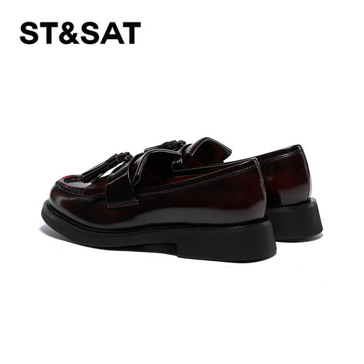 星期六经典英伦风流苏乐福鞋SSC3111114 商品图7