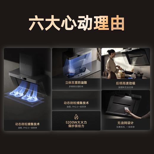 旗舰款套装-米家智能净烟机P1+定时灶P1/旗舰机型 商品图1