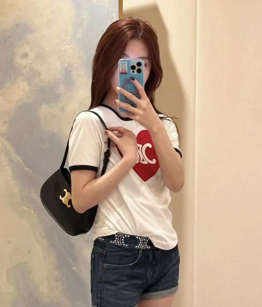 特价出！ce爱心印花短袖T恤 商品图5