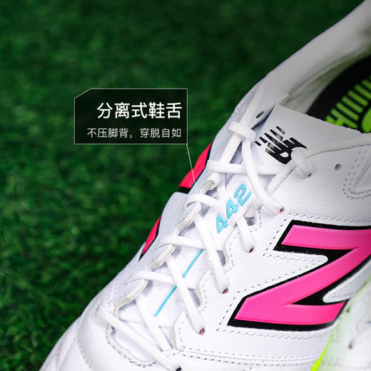小李子NEWBALANCE新百伦442 V2高端TF碎钉牛皮成人比赛足球鞋男 商品图3