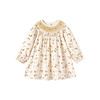 【高定系列】英氏女童连衣裙可爱公主碎花连衣裙新款羊毛裙 商品缩略图4