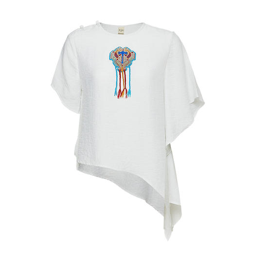 游园惊梦系列-如云不规则上衣 | 夏日清凉短袖 | 现货加急发 商品图8