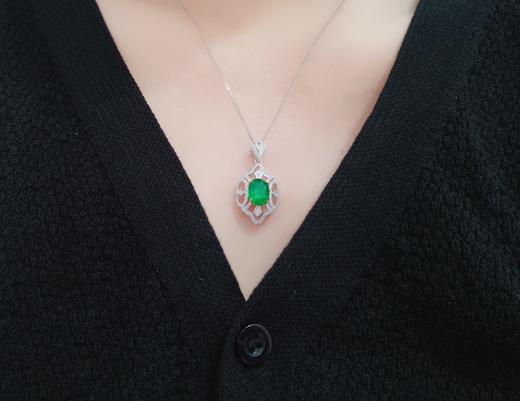 1.9ct 祖母绿吊坠 商品图4