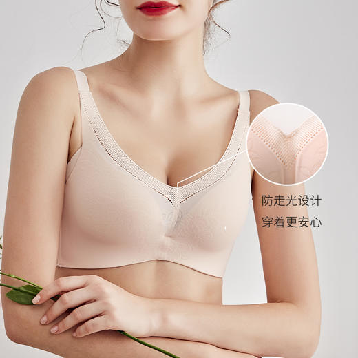 雅黛丽内衣夏季女薄款小胸透气聚拢文胸无钢圈收副乳防下垂胸罩女 商品图1
