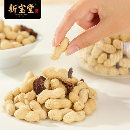 新宝堂陈皮花生250g袋装坚果炒货类休闲美味酥脆零食 商品图4