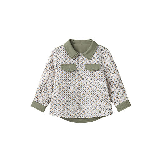 【商场同款】英氏婴儿外套秋冬保暖棉服男童长袖夹棉外套新款 商品图4