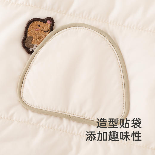 【商场同款】英氏童装外套冬季夹棉连帽保暖男童外套防风新款 商品图1