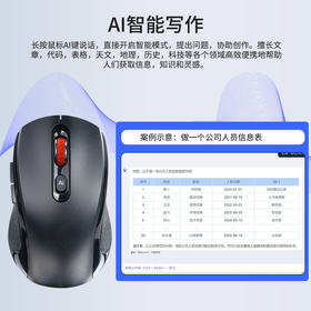 塞尔兰斯AI智能语音鼠标， 职场“十八班武艺”，样样精通