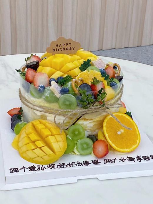 超丰富水果维C满满榴莲千层 商品图0