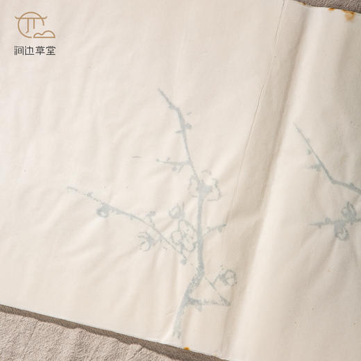 70年代朵云轩木版水印四尺对开大画笺(梅) 商品图10