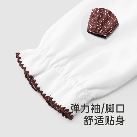 【商场同款】英氏婴儿衣服纯棉女童连身衣秋季长袖假两件新款 商品图3