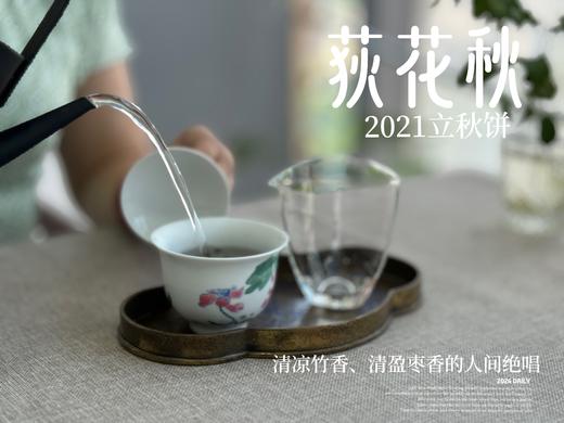 【好茶福利】2021迎秋寿眉饼《荻花秋》，清凉竹香、清盈枣香的人间绝唱(1饼装)！ 商品图8