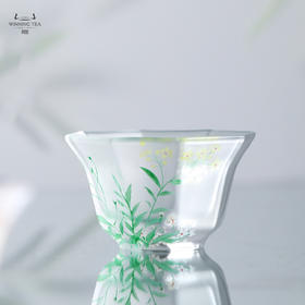 问鼎琉璃八方杯（花卉）