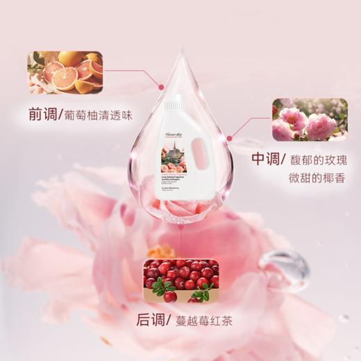 【4瓶装】西班牙花卉诗Flower ship 古堡密香香氛洗衣液 2020g/桶 商品图3