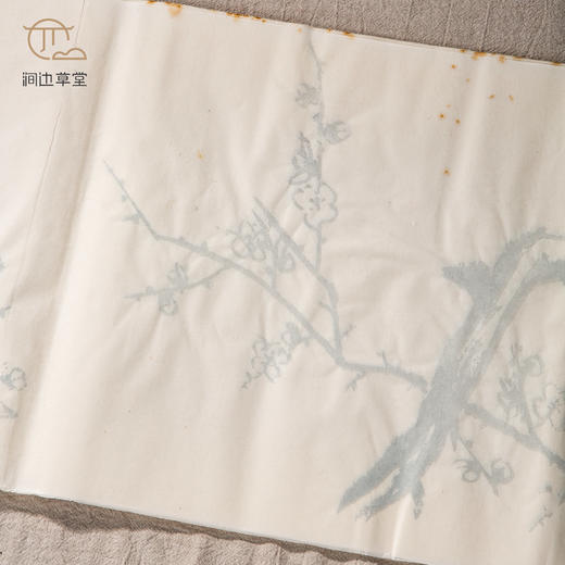 70年代朵云轩木版水印四尺对开大画笺(梅) 商品图8