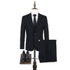 【婚礼季/含羊毛】柒牌西服套装男士职业正装2025秋季新款新郎西装两件套	127C71060 商品缩略图4