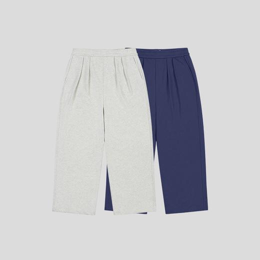 GOODBAI 916 slogan刺绣收腰阔腿卫裤 商品图1