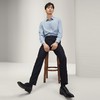 【双色纱提花】柒牌男装商务西裤男2025秋季新款直筒百搭通勤长裤	127H71730 商品缩略图1