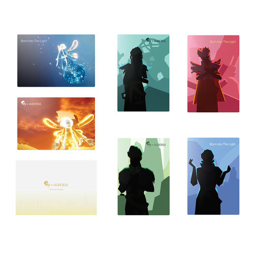 Sky x AURORA 光栅明信片套装 商品图0