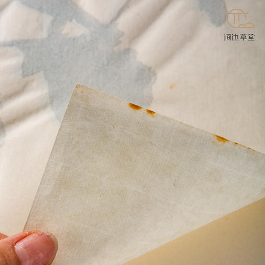 70年代朵云轩木版水印四尺对开大画笺(菊) 商品图7