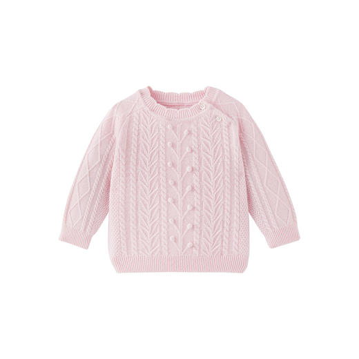 【高定系列】英氏儿童毛衣秋冬女童羊毛衫保暖上衣新款针织衫 商品图4