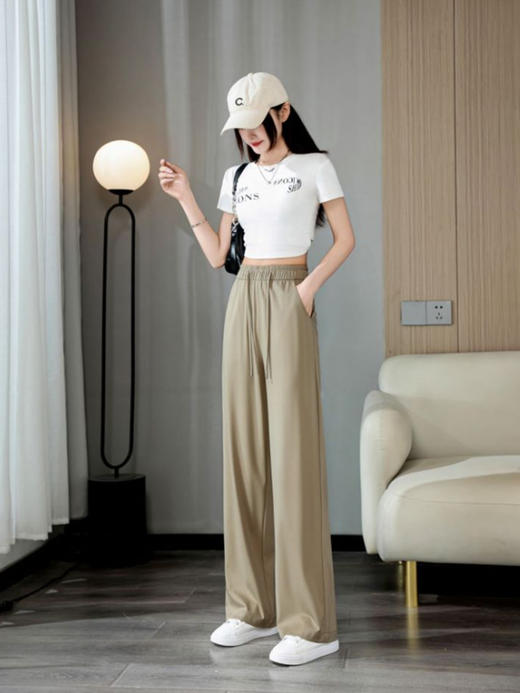 Avann 莱赛尔蚕丝直筒裤92361 商品图4