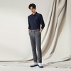 【高端系列】柒牌休闲裤男士2024秋季新款商务百搭色织条直筒长裤	127H72290 商品缩略图3
