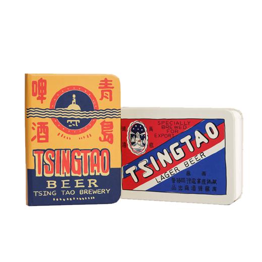 【青岛啤酒博物馆】老酒标口袋笔记本 青岛啤酒 官方文创 商品图1