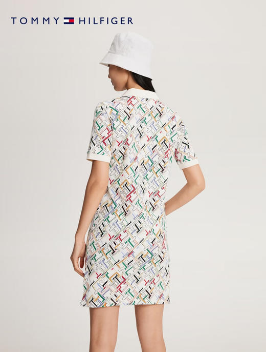 【特价商品不退不换】TOMMY 连衣裙女  WW41783-0K5 多色拼接. 商品图3