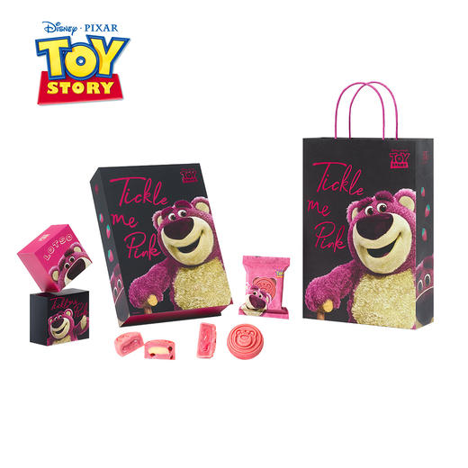 迪士尼皮克斯草莓熊 快乐抱抱熊中秋礼盒(糕点)300g 商品图0