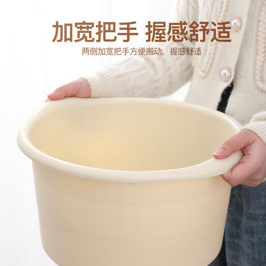 「买1送1！19.9到手两个」居家日用泡脚桶塑料加厚足浴盆 加高按摩泡脚盆成人过小腿足浴桶 商品图2