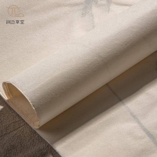 70年代朵云轩木版水印四尺对开大画笺(兰) 商品图4