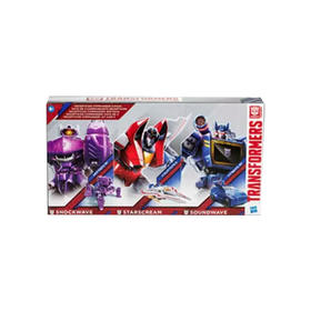 Hasbro 变形金刚霸天虎指挥官震荡波、红蜘蛛、声波套装HASCF99135C00