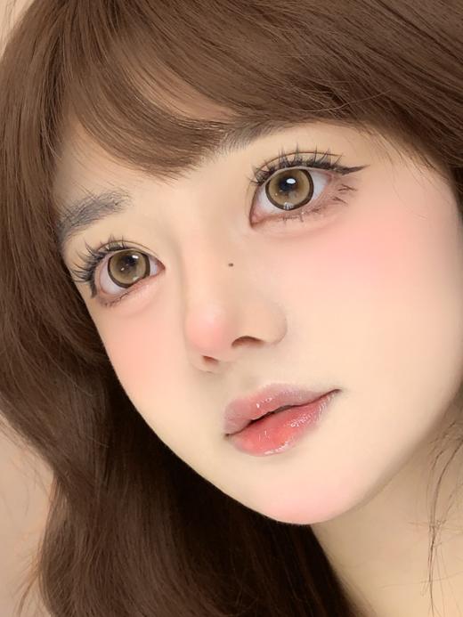 【半年抛大直径】Revelens-洋娃娃棕 -14.5mm【0-1000度 无525/575】 商品图1