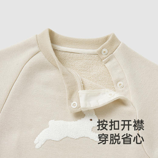 【高定系列】英氏童装婴儿连体衣长袖秋季宝宝衣服新款 商品图3