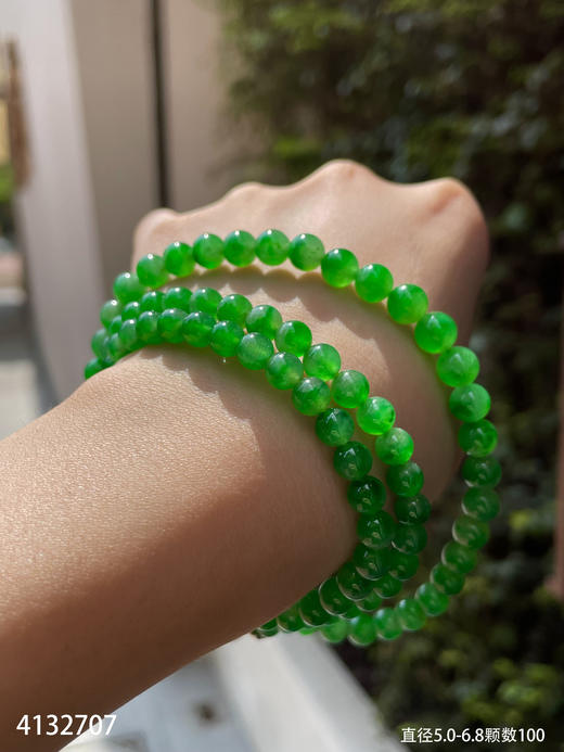 飘翠绿珠链【4132707】具体价格微信咨询 商品图5