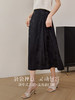 【1件72折】【东方系列】熙世界新中式改良马面裙2025秋新款禅意提花半身裙 商品缩略图2