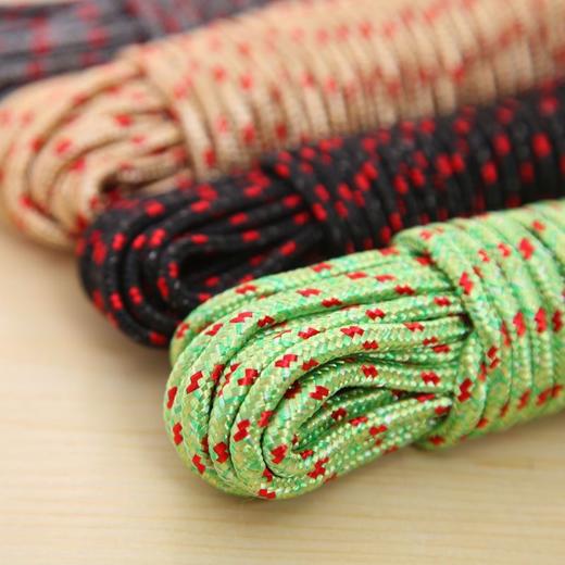 绳子 10米 晾衣绳 打包绳 打捞绳 尼龙捆绑编织绳耐磨捆扎晒衣服晾衣绳晒被子彩色绳子 商品图4