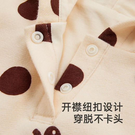 【商场同款】英氏儿童连帽卫衣春秋款女童长袖休闲卫衣新款 商品图2