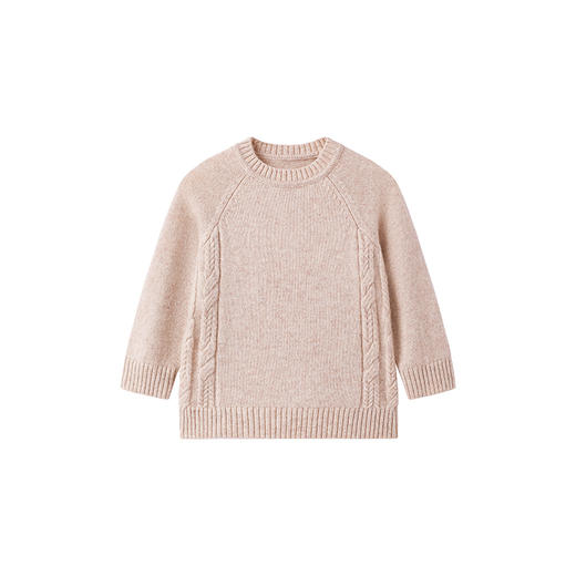 【高定系列】英氏旗舰童装羊毛套头衫秋季男童长袖针织衫新款 商品图4