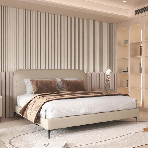 顾家家居整装 现代简约 布艺软床 KZ.B5010 舒芙蕾 商品图2