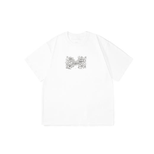 超级猩猩奇妙花园联名款T恤 黑/白 春夏 潮流 商品图5