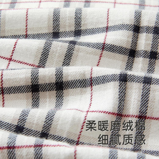 【高定系列】英氏儿童裤子休闲百搭格纹裤秋冬纯棉新款束脚裤 商品图3