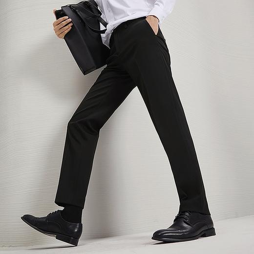 柒牌男装商务西裤男2025秋季新款商务百搭通勤直筒裤男士西装长裤	127H71640 商品图1
