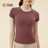 Fieder/翡勒夏季休闲运动健身悦尚短袖瑜伽柔软透气弹力圆领排汗 商品缩略图3