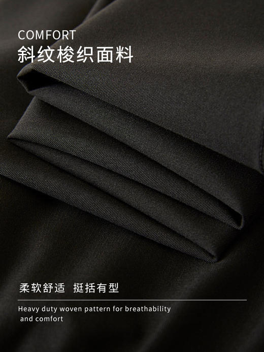 【年终特卖】熙世界设计感法式条纹长袖拼接翻领假两件连衣裙女2025秋季新款 商品图3