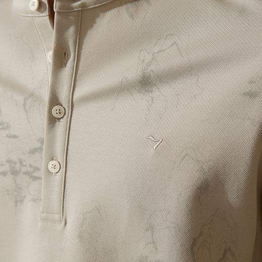 【中华立领】柒牌长袖T恤男2024秋季新款国风满印时尚百搭体恤衫	127T70610 商品图2