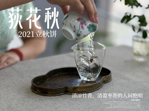 【好茶福利】2021迎秋寿眉饼《荻花秋》，清凉竹香、清盈枣香的人间绝唱(1饼装)！ 商品图10