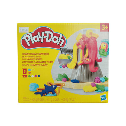 孩之宝Hasbro 培乐多冒险火山岛彩泥玩具套装HASCF87895C00 商品图0