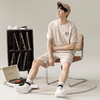 【简约，惬意的舒适】2024新款夏季短袖短裤纯棉睡衣男 运动宽松薄款 大码男士家居服套装-QQ 商品缩略图9